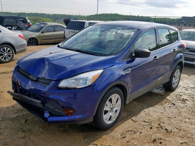 1FMCU0F79EUC68398 - 2014 FORD ESCAPE S BLUE photo 2