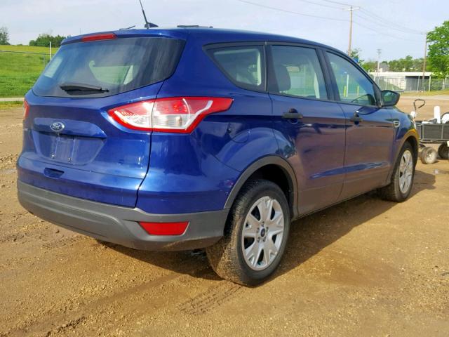 1FMCU0F79EUC68398 - 2014 FORD ESCAPE S BLUE photo 4