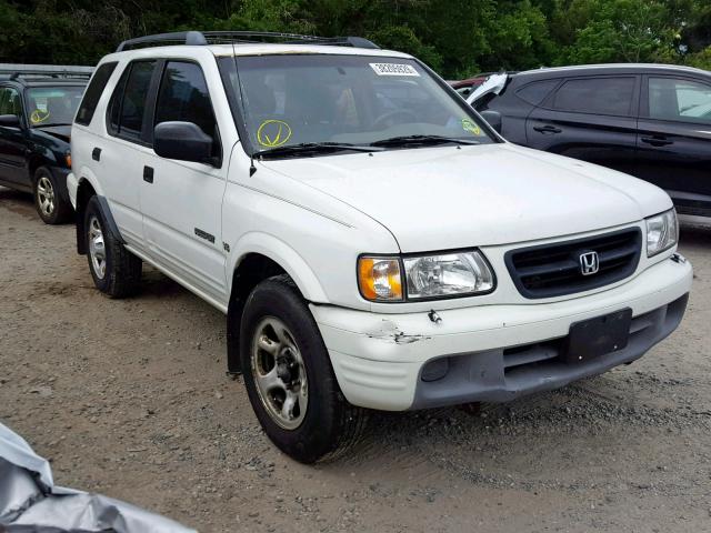 4S6CK58W714405279 - 2001 HONDA PASSPORT E WHITE photo 1