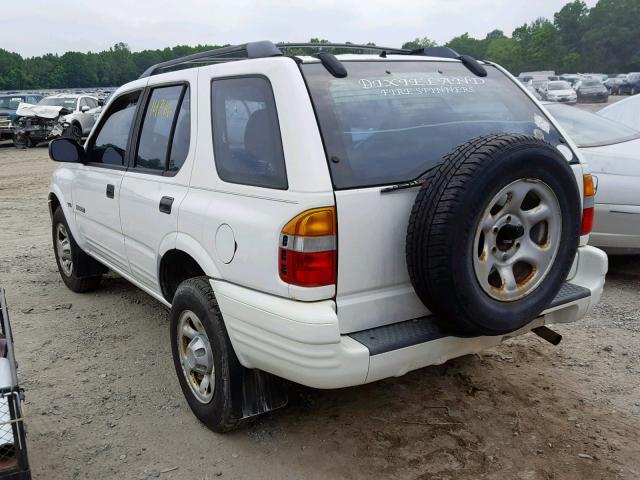 4S6CK58W714405279 - 2001 HONDA PASSPORT E WHITE photo 3