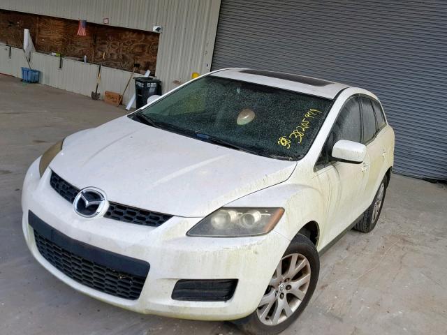 JM3ER293170140712 - 2007 MAZDA CX-7 WHITE photo 10