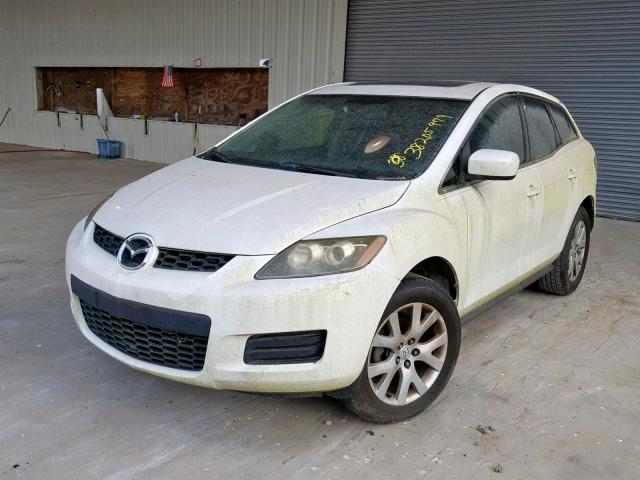 JM3ER293170140712 - 2007 MAZDA CX-7 WHITE photo 2