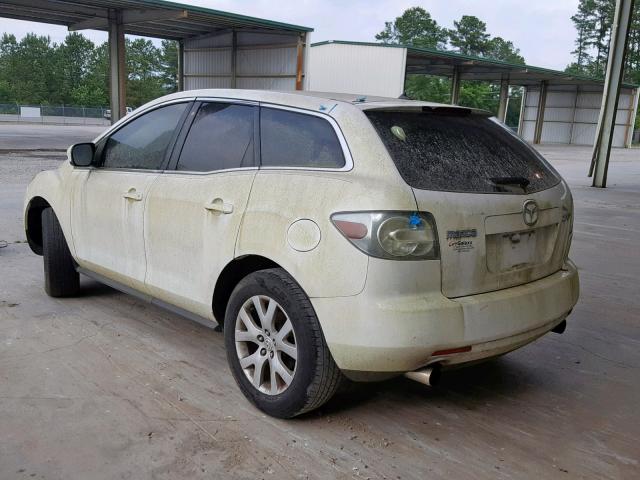 JM3ER293170140712 - 2007 MAZDA CX-7 WHITE photo 3