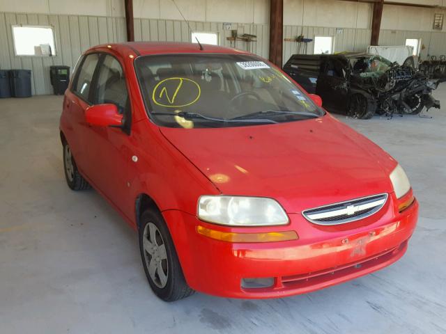 KL1TD66628B262626 - 2008 CHEVROLET AVEO BASE 红色 照片 1