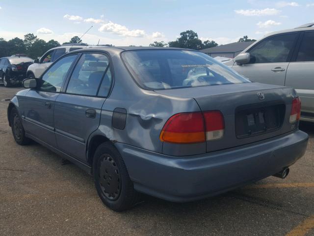 2HGEJ6521VH583456 - 1997 HONDA CIVIC DX GRAY photo 3