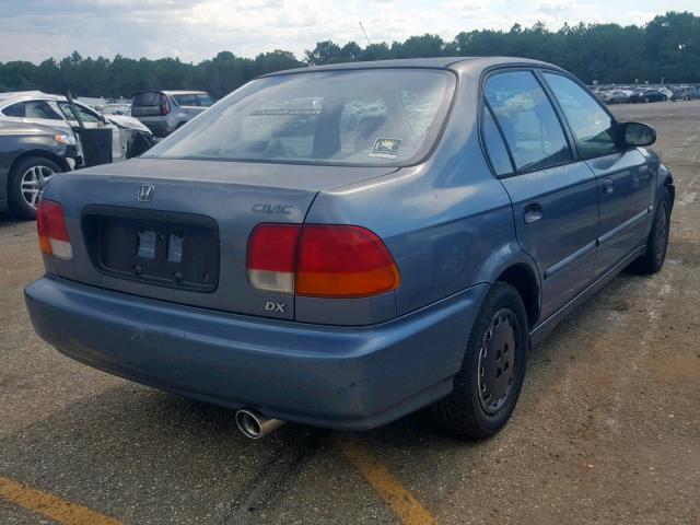 2HGEJ6521VH583456 - 1997 HONDA CIVIC DX GRAY photo 4