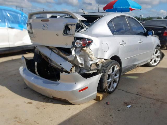 JM1BK32F291229440 - 2009 MAZDA 3 I SILVER photo 4