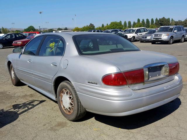 1G4HP54K814202162 - 2001 BUICK LESABRE CU SILVER photo 3