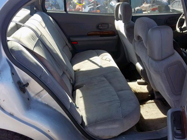 1G4HP54K814202162 - 2001 BUICK LESABRE CU SILVER photo 6