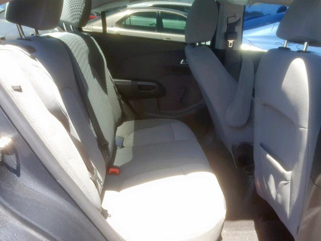 1G1JA5SH0C4180345 - 2012 CHEVROLET SONIC LS GRAY photo 6