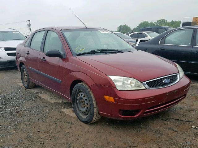 1FAFP34N66W122564 - 2006 FORD FOCUS ZX4 RED photo 1