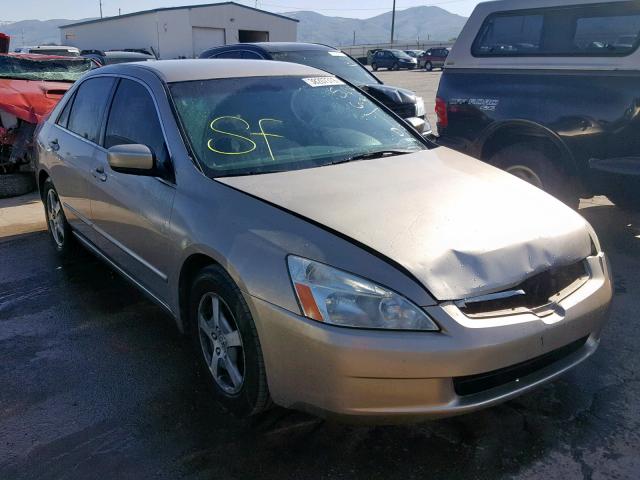 JHMCN36485C010841 - 2005 HONDA ACCORD HYB GOLD photo 1