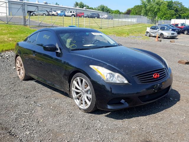 JNKCV64E29M600711 - 2009 INFINITI G37 BASE BLACK photo 1