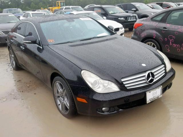 WDDDJ72X57A090581 - 2007 MERCEDES-BENZ CLS 550 BLACK photo 1