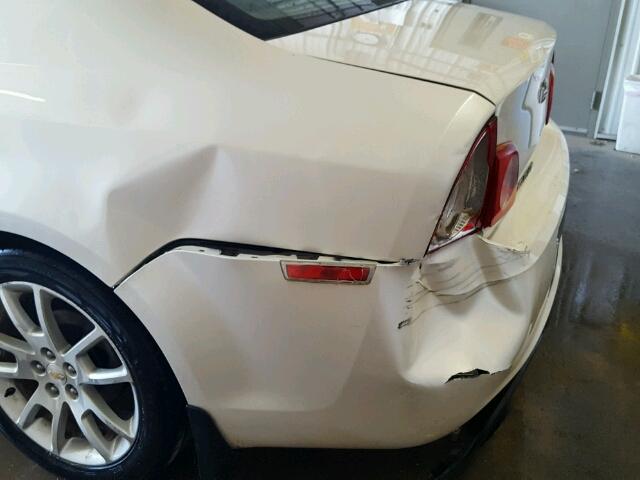 1G1ZE5E18BF329951 - 2011 CHEVROLET MALIBU LTZ 白色 照片 9