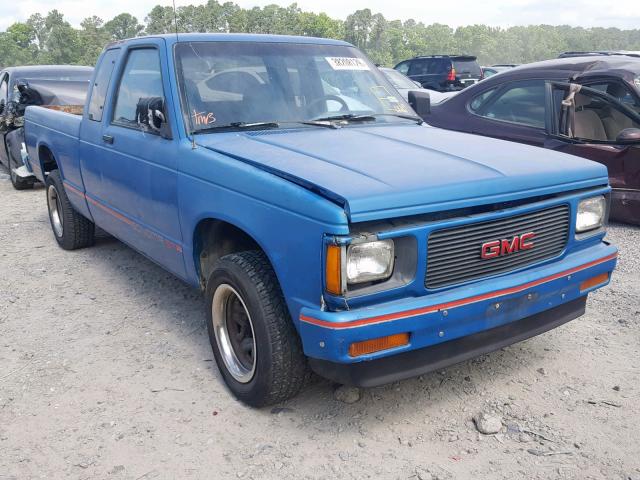 1GTCS19R6N2518026 - 1992 GMC SONOMA BLUE photo 1