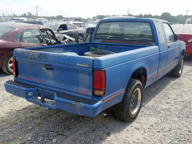 1GTCS19R6N2518026 - 1992 GMC SONOMA BLUE photo 4