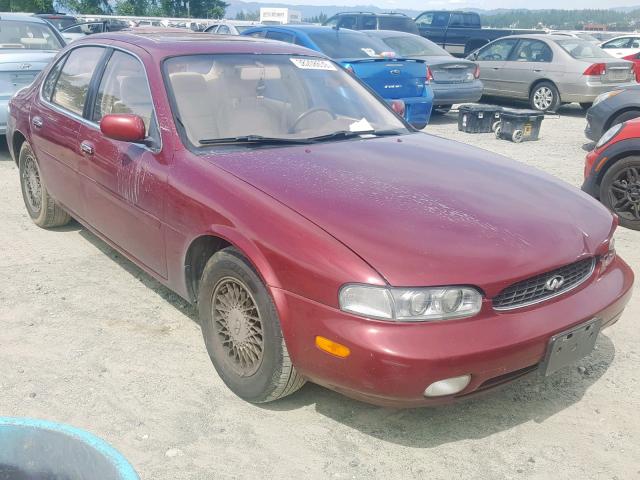 JNKAY21D3PM022070 - 1993 INFINITI J30 MAROON photo 1