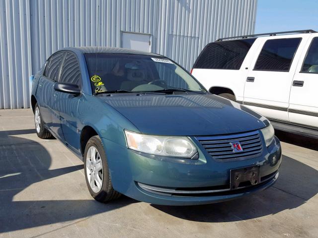 1G8AZ55F66Z148334 - 2006 SATURN ION LEVEL GREEN photo 1