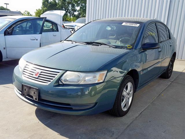 1G8AZ55F66Z148334 - 2006 SATURN ION LEVEL GREEN photo 2