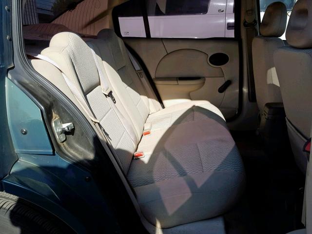 1G8AZ55F66Z148334 - 2006 SATURN ION LEVEL GREEN photo 6