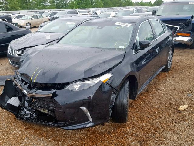 4T1BK1EB9JU271700 - 2018 TOYOTA AVALON XLE BLACK photo 2