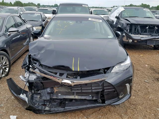 4T1BK1EB9JU271700 - 2018 TOYOTA AVALON XLE BLACK photo 7