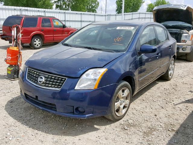 3N1AB61E47L675281 - 2007 NISSAN SENTRA 2.0 BLUE photo 2