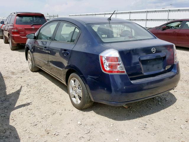 3N1AB61E47L675281 - 2007 NISSAN SENTRA 2.0 BLUE photo 3