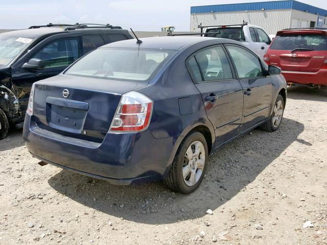 3N1AB61E47L675281 - 2007 NISSAN SENTRA 2.0 BLUE photo 4