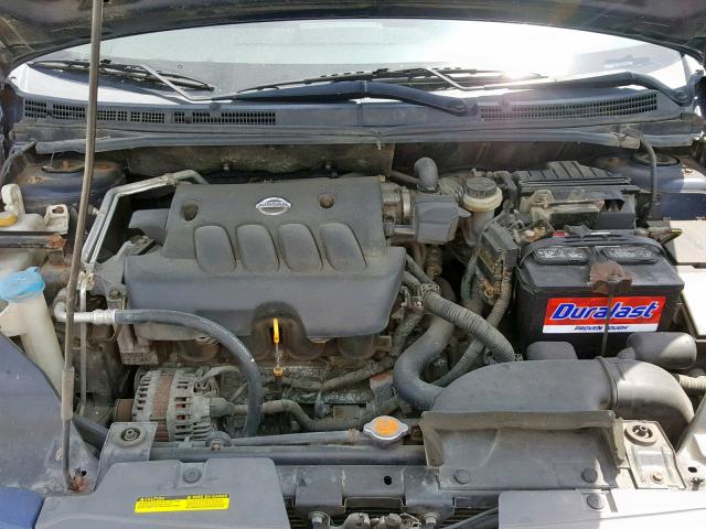 3N1AB61E47L675281 - 2007 NISSAN SENTRA 2.0 BLUE photo 7