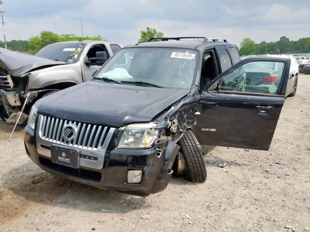 4M2CU97178KJ02443 - 2008 MERCURY MARINER PR BLACK photo 2