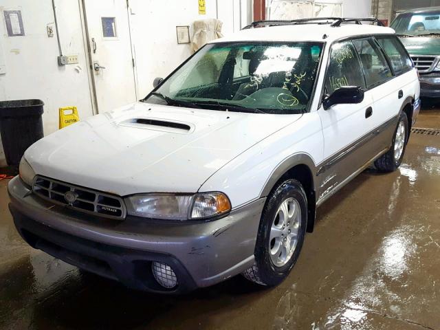 4S3BG6857X7653899 - 1999 SUBARU LEGACY OUT WHITE photo 2