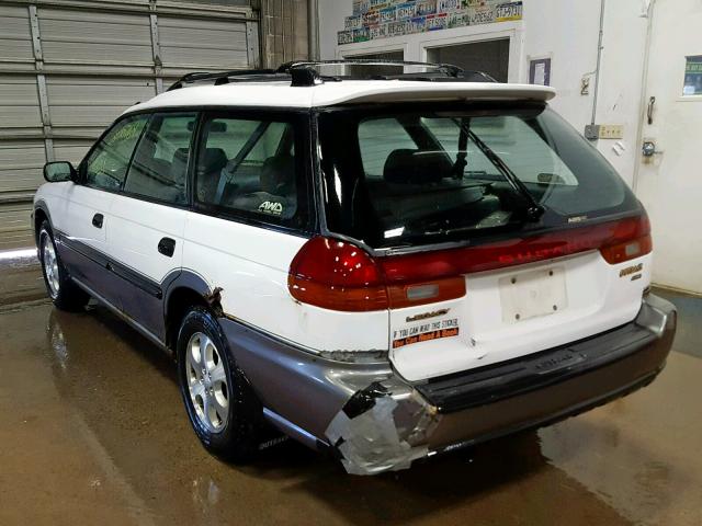 4S3BG6857X7653899 - 1999 SUBARU LEGACY OUT WHITE photo 3