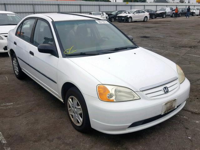 2HGES16193H586365 - 2003 HONDA CIVIC DX WHITE photo 1