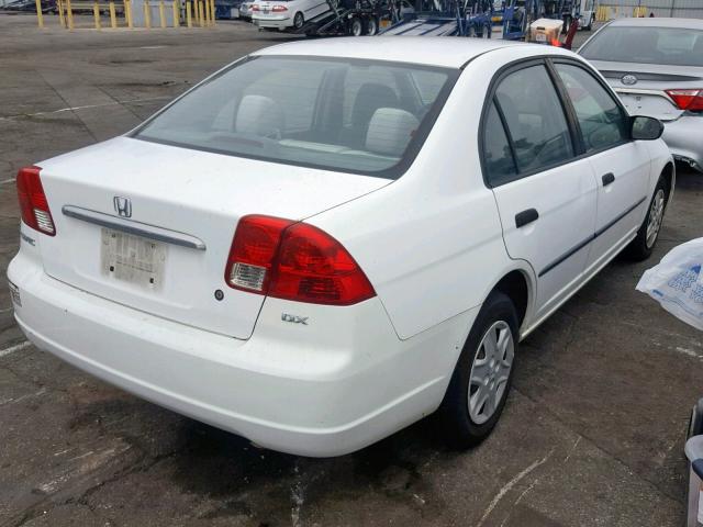 2HGES16193H586365 - 2003 HONDA CIVIC DX WHITE photo 4