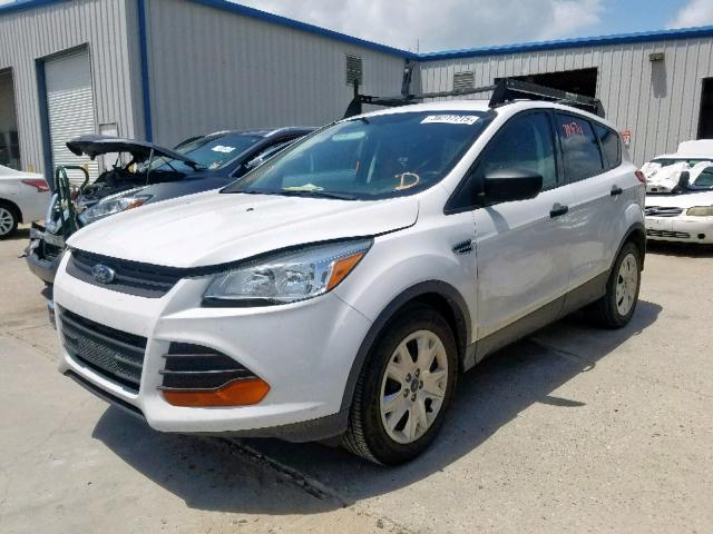 1FMCU0F72FUC81401 - 2015 FORD ESCAPE S WHITE photo 2