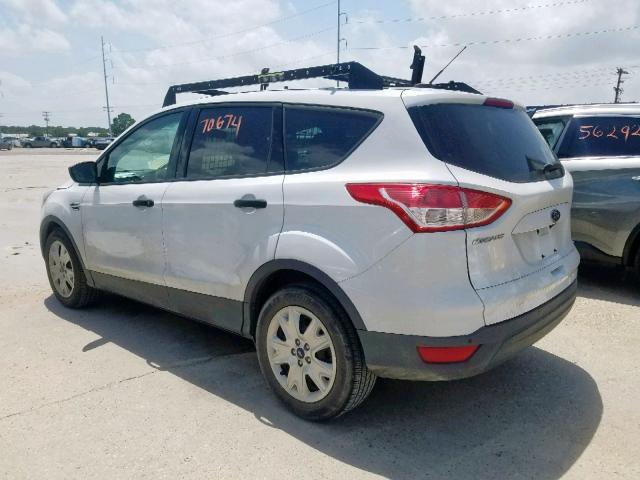 1FMCU0F72FUC81401 - 2015 FORD ESCAPE S WHITE photo 3