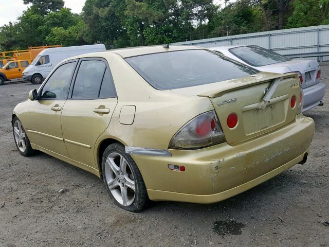 JTHBD192520034444 - 2002 LEXUS IS 300 GREEN photo 3