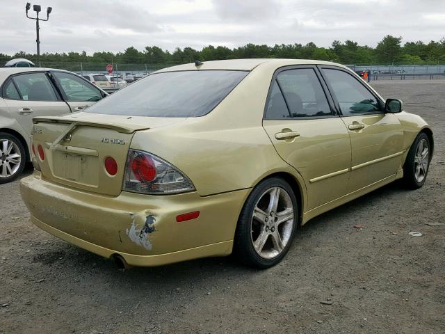 JTHBD192520034444 - 2002 LEXUS IS 300 GREEN photo 4