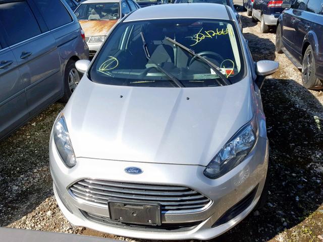 3FADP4TJ3GM169449 - 2016 FORD FIESTA S SILVER photo 9