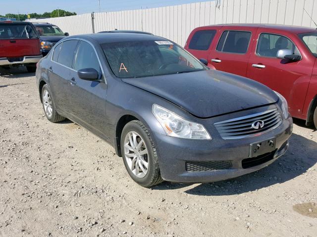 JNKCV61F99M356925 - 2009 INFINITI G37 GRAY photo 1