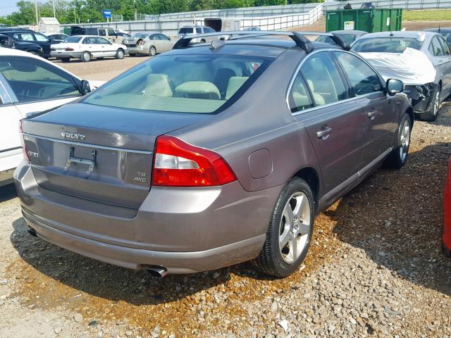 YV1AH992981056458 - 2008 VOLVO S80 T6 TUR GRAY photo 4