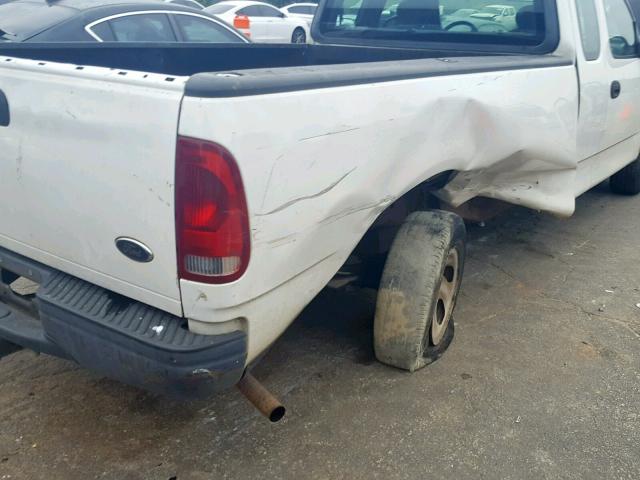 2FTRX17W64CA06564 - 2004 FORD F-150 HERI WHITE photo 9