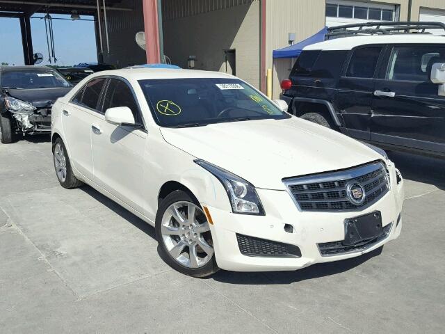 1G6AB5RX6E0187587 - 2014 CADILLAC ATS LUXURY WHITE photo 1