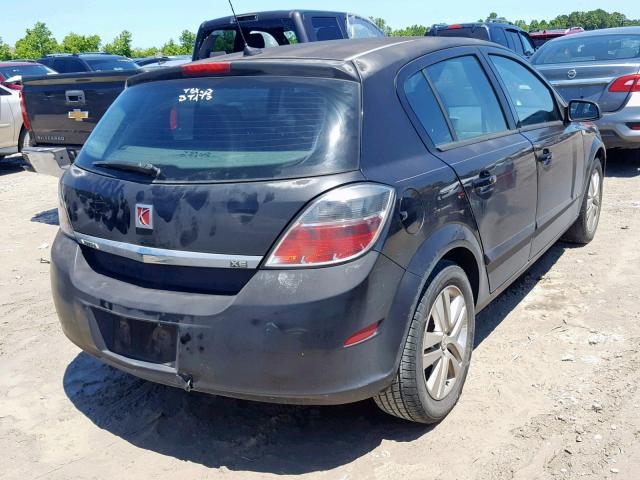 W08AR671X85089501 - 2008 SATURN ASTRA XE BLACK photo 4