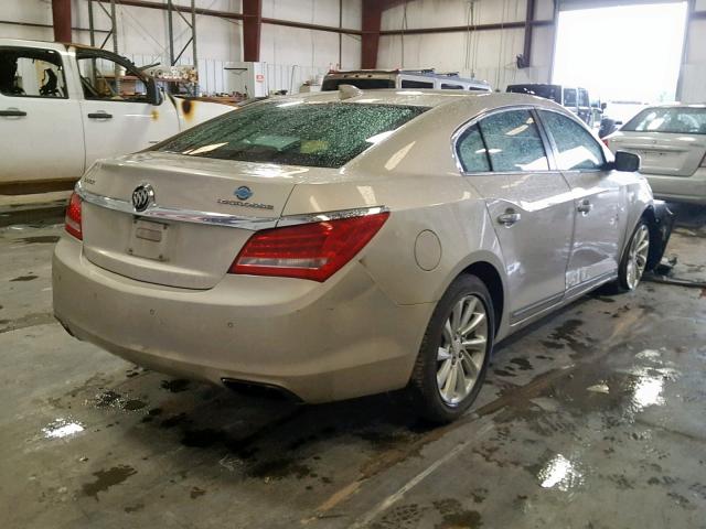 1G4GB5G37FF144877 - 2015 BUICK LACROSSE GOLD photo 4