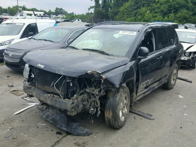 1C4NJCBA2HD136368 - 2017 JEEP COMPASS SP 黑色 照片 2