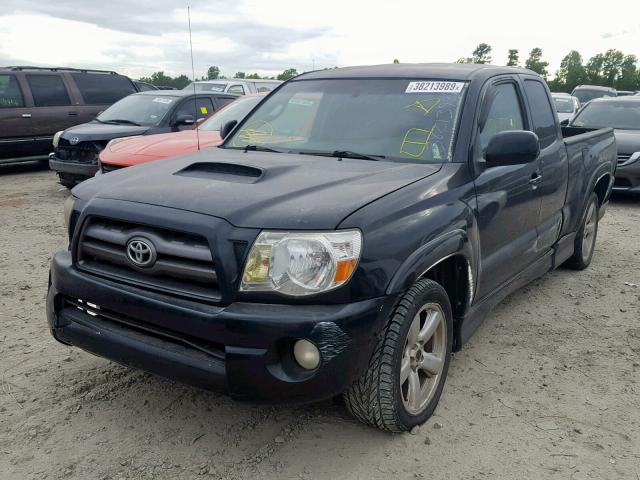 5TETU22N17Z365111 - 2007 TOYOTA TACOMA X-R BLACK photo 2