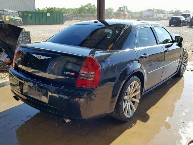 2C3LA73W37H876767 - 2007 CHRYSLER 300C SRT-8 BLACK photo 4